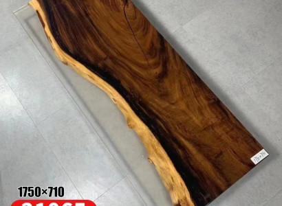 Epoxy resin dining table real wood solid furniture waterfall epoxy decorative table