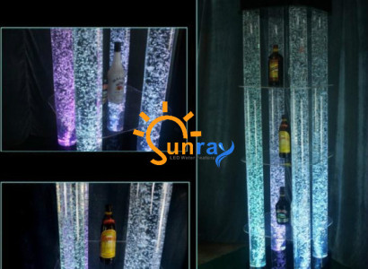 Led Water Wall Bar Shelf Column Water Column Counter Designer