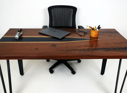 Epoxy resin custom made Table Epoxy River Real Wood Price 1sqm Tables Resin