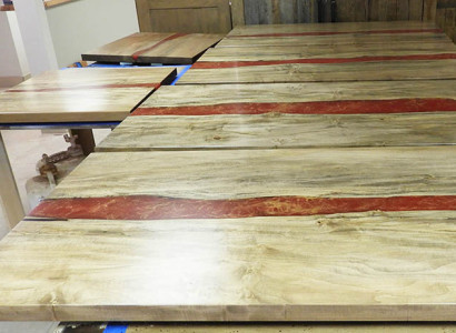 Epoxy resin Epoxy River Custom Made Table Real Wood Price 1sqm Tables Resin