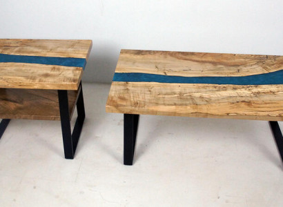 Custom made Table Epoxy resin Epoxy Resin River Real Wood Price 1sqm Tables