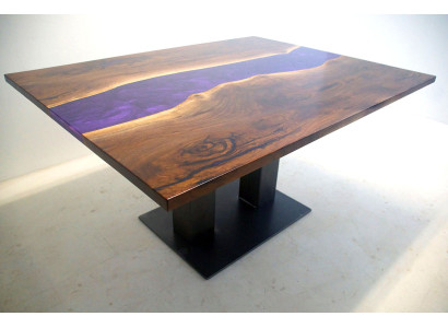 Table Epoxy resin Epoxy Resin River Real Wood Price 1sqm Tables made to measure