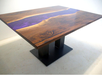 Table Epoxy resin Epoxy Resin River Real Wood Price 1sqm Tables made to measure