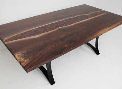 Custom Made Table Epoxy resin Epoxy Resin River Wood Real Price 1sqm Tables
