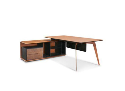 Office Work Room Group Set Armchair Table Complete Set Furniture 2pcs