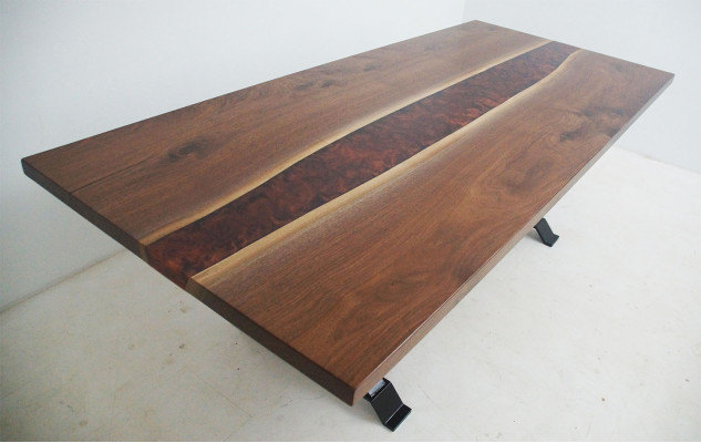 Waterfall Table Meeting Dining Tables Kitchen Table Epoxy Cast Resin 1sqm Price
