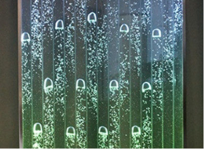 Wall panel with water bubbles LED decorative water wall designer water wall