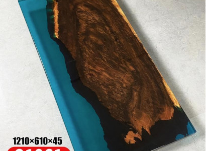 Coffee table River Table Epoxy resin Massive Tables 121x61 river table