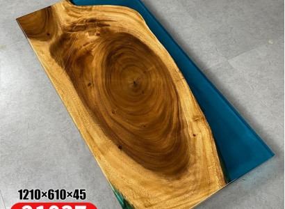 Coffee table River Table Epoxy resin Solid Tables 121x61 River table Genuine