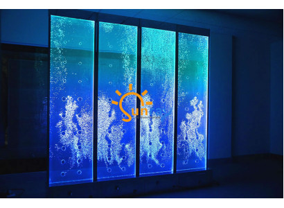 Modern Partition Water Walls Decorative LED Water Wall Illuminated Wall