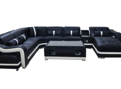 Corner Sofa Couch Upholstery Corner Suite Leather Couches Living landscape U-shape Sofas