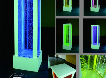 Water Columns Columns Water Feature Water Waterwall Club Restaurant Shop