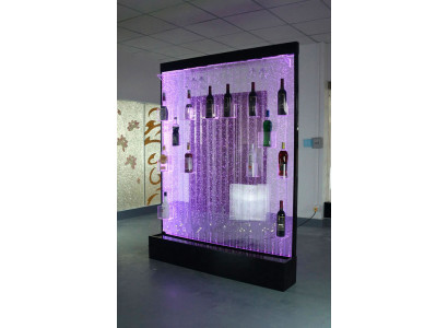 Led Water Wall Bar Shelf Column Water Column Counter Shelves Designer