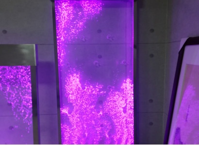 Partition Shelf Wardrobe Water Wall Column Decorative Walls Waterwall LED