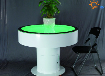 Round Table Bar Round Tables LED Water Game Illuminated Decorative LED Furniture