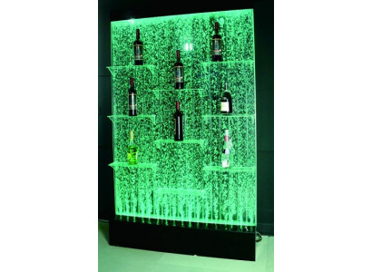 Illuminated Led Shelves Designer Water Wall Bar Shelf Column Water Columns