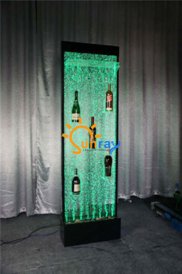 Water Wall Column Water Wall Shelf Bar Shelf Wardrobe Furniture LED