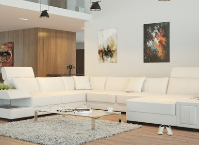 Living room furniture Modern U-shaped corner sofa Stylish design for your home
