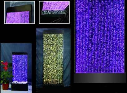 Partition Shelf Wardrobe Water Wall Column Walls Waterwall LED 120x200