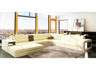 Design highlight U-shaped corner sofa for timeless aesthetics