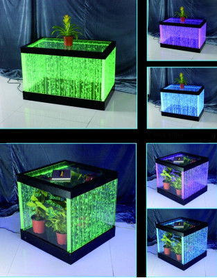 Table Coffee table Design Water Columns Column Water Sofa Tables LED