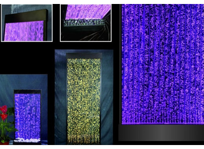 Wall Panel LED Modern Water Wall Water Walls Water Bubbles Decorative Wall