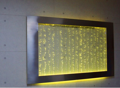 Led Water Wall Design Water Columns Waterfall Picture Wall Auqarium