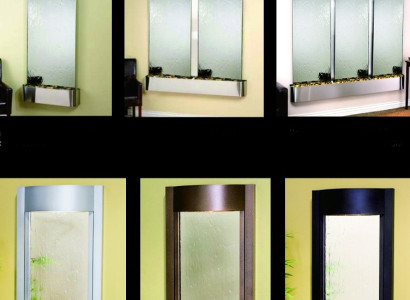 Led Water Wall Bar Shelf Column Water Column Counter Shelves Design