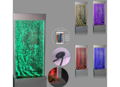 Partition designer stainless steel water columns columns walls led wall