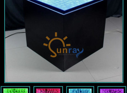 Led Square Side table Coffee table Living room Furniture Water column