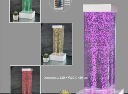 Led Water Columns Columns Water Feature Water Waterwall Club Restaurant Load Immediately