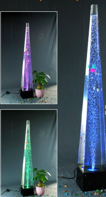Water column 146cm water wall columns wall partition LED illuminated