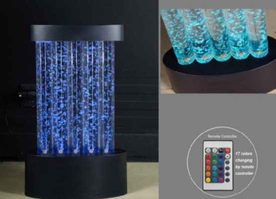 Bar Led Water Wall Shelf Column Water Column Counter Designer Illuminated