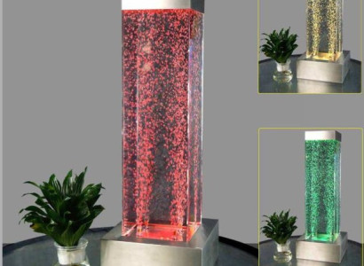 Water column 20x80cm water wall columns wall partition LED