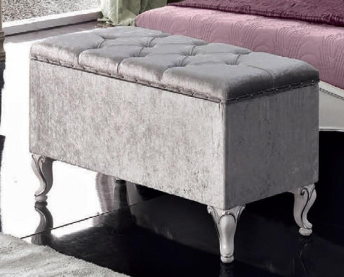 Classic Furniture 6-piece bedroom set Bed 2x Bedside tables Stool Chest of drawers Mirror