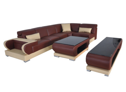 Sofa Couch Upholstery Seat Corner Modern Couches Living landscape Suite 3pcs