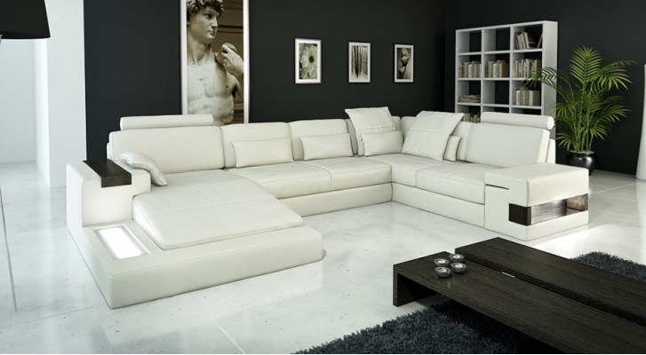U-shape Sofa Living landscape U-shape Corner sofa Couch Suite Bellini Upholstery Corner sofa