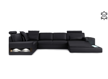 The ultimate U-shaped corner sofa: luxury and comfort in perfection