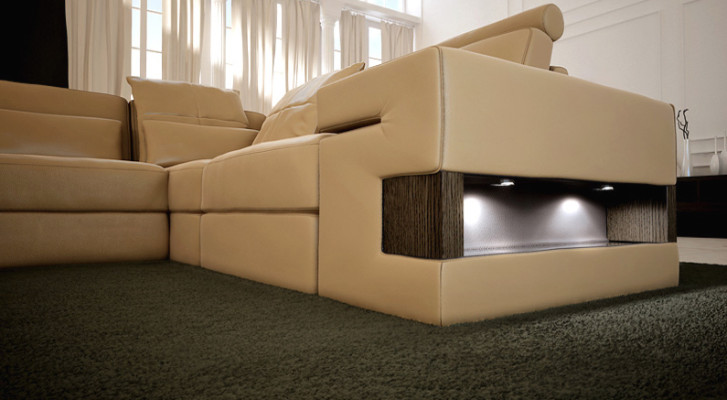 The ultimate U-shaped corner sofa: luxury and comfort in perfection