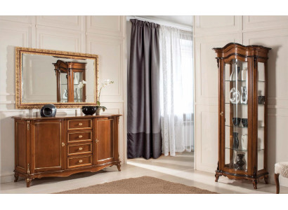 Dining room Suite Display case Wardrobe Chest of drawers Mirror Sideboard Italy Furniture 3pcs