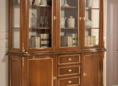 Display case Dining room Sideboard Wood Cabinets Furniture Living room Sideboard Glass Wardrobe