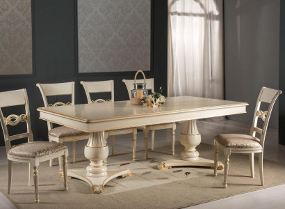 Complete Set Dining table 6 Chairs Dining room Set Ess Group Wood Table Tables 7pcs