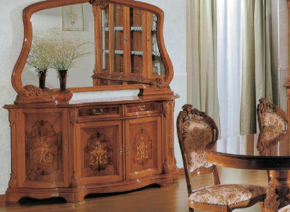 Chests of drawers Italian Furniture Solid Mirror 2-piece Chest of drawers Sideboard Wardrobe Wood