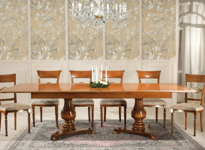 Dining table extendable Classic r Design Table Italian Furniture Tables Wood Dining