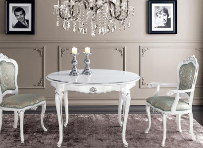 Table Set 2x Chair Dining room chair Chairs Wood Luxury Dining set Suite 3pcs new