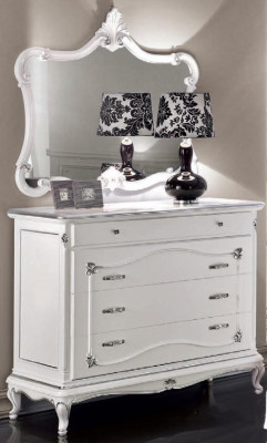 Luxury Chest of drawers Mirror Group Wood Console Sideboard Drawers Chests of drawers Consoles
