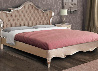 Chesterfield Bed Upholstery Design Luxury Double Hotel Beds Italian Wood new