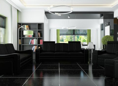 Leather sofa design sofa sofa set 3+2+1 with USB sofa suite upholstery set