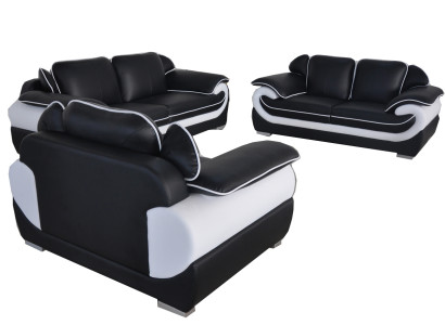 Living Couch Leather Sofa Upholstery Suite Corner Sofas Seat Sets new Landscape