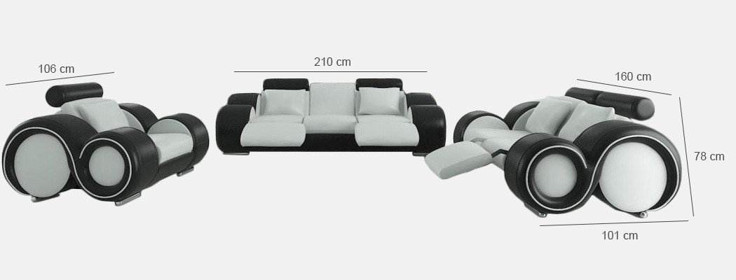 Patented Design Complete Sofa set Living room Set Couch Sofa Suite new